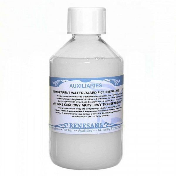 Лак акриловий глянсовий 250 мл, Renesans