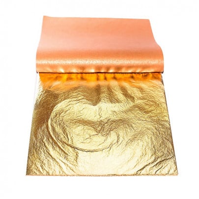 Поталь Imitation Metal Leaf Золото, 14*14 см, 25 шт Divolo 