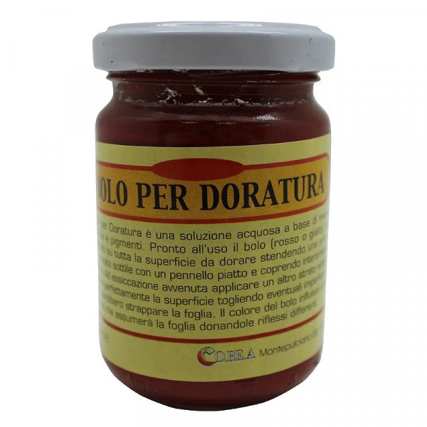 Грунт під позолоту Bolo Per Doratura, акриловий, червоний, 125 мл, Divolo