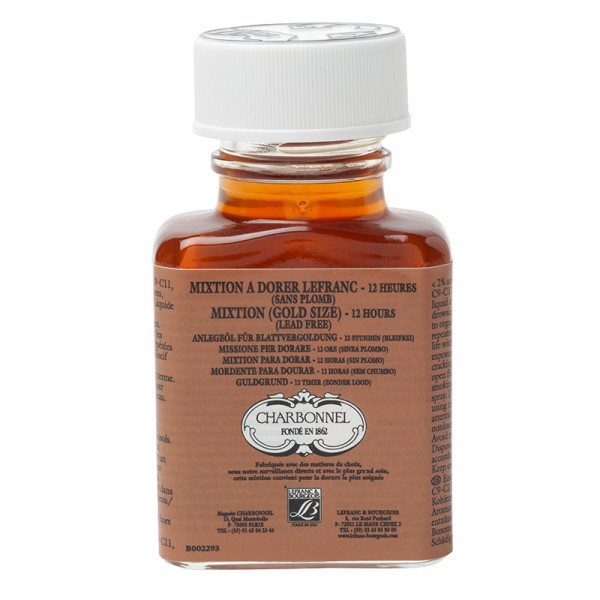 Клей для позолоти на масляній основі Charbonnel Mixtion, 12 годинний, 250 мл