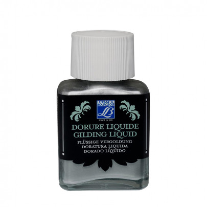 Жидкая позолота Gilding liquid, 75 мл/ - №411 Серебро