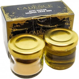 Набір рідкої позолоти, Cadence Liquide Leaf Set, 30 мл + 30 мл