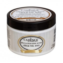 Об'ємна паста-клей Cadence для поталі на водній основі Cream Foil Bond, 150 мл