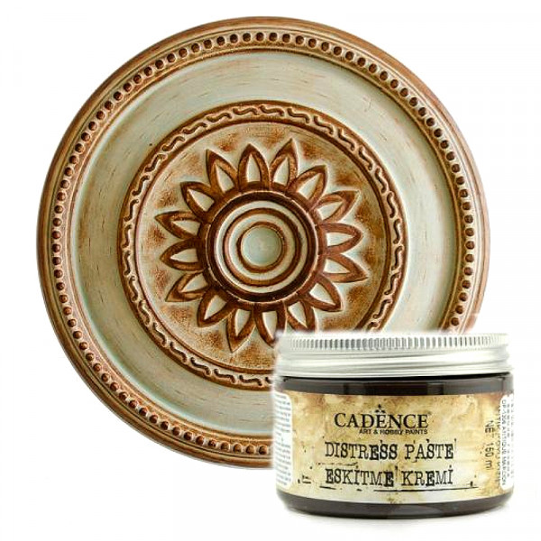 Патина на водній основі для зістарювання Cadence Distress Paste, №1300 Еспресо, 150 мл