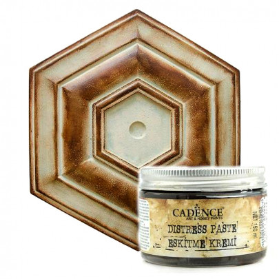 Водная патина для состаривания Cadence Distress Paste, 150 мл/ - #1306 Античный тёмно-бордовый
