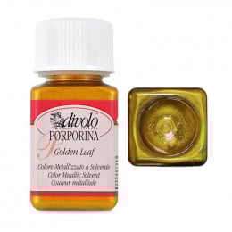 Позолота рідка Golden Leaf Porporine, №004 Pure gold, 50 мл, Divolo