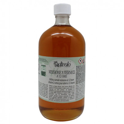 Клей для позолоти на лаковій основi Missione a Vernice 12h Divolo, 1000 мл