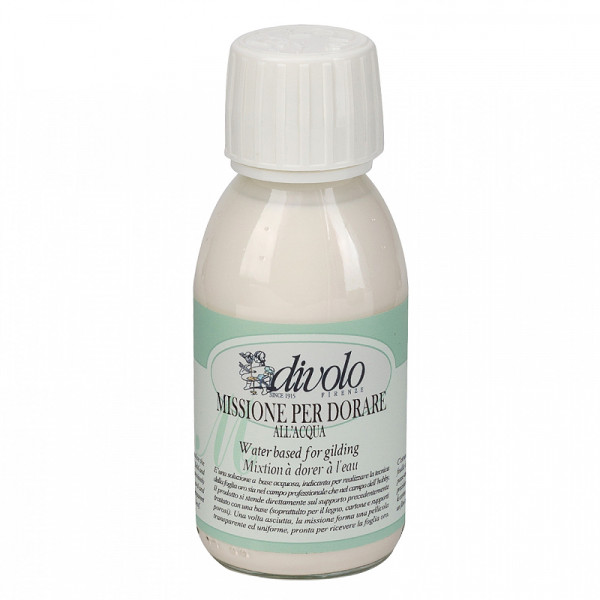 Клей для позолоти на воднiй основi Water-based mission, 125 мл, Divolo