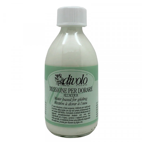 Клей для позолоти на воднiй основi Water-based mission, 250 мл, Divolo