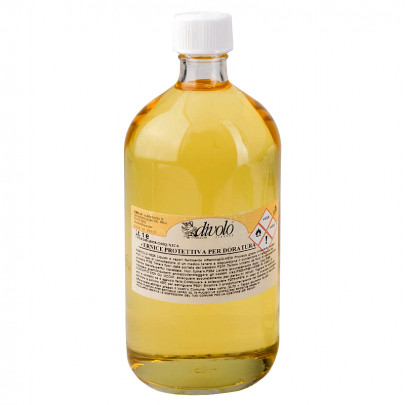 Лак покривний для позолоти Mecca Varnish Colourless, 1000 мл (Прозорий), Divolo