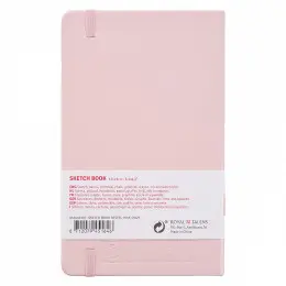 Скетчбук для графіки Art Creation, 13*21 см, 140 г/м2, 80 аркушів, Pastel Pink, RoyalTalens