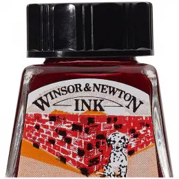 Тушь художественная Drawing Inks, №040 Brick Red, Winsor&Newton