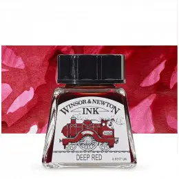 Тушь художественная Drawing Inks, №227 Deep Red, Winsor&Newton