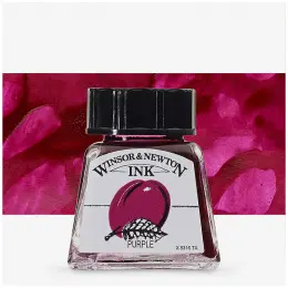 Тушь художественная Drawing Inks, №449 Purple, Winsor&Newton