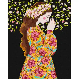Картина по номерам "Вера", 40*50 см, Ideyka Картина по номерам "Вера", 40*50 см, Ideyka