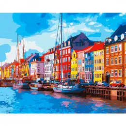 Картина по номерам "Волшебная Дания" 40*50 см, Ideyka