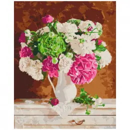 Картина по номерам "Нежность в букете", 40*50 см, Ideyka Картина по номерам "Нежность в букете", 40*50 см, Ideyka