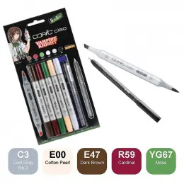 Набір спиртових маркерів Copic Ciao Set "5+1 Vampire Knight", 6 шт