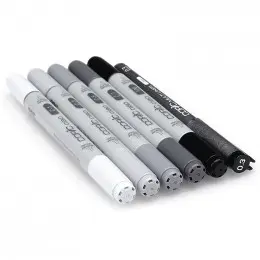Набір спиртових маркерів Copic Ciao Set "5+1 Grey Tones", 6 шт