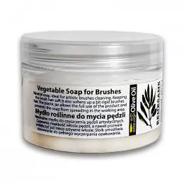 Рослинне мило для очищення пензликів Vegetable Soap for Brushes, 110 мл, Renesans