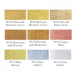 Жидкая позолота Lefranc Bourgeois Gilding liquid №701 Pale gold (Бледное золото), 75 мл