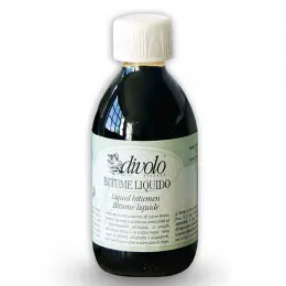 Битум жидкий Liquid Bitumen, темно-коричневый, 250 мл, Divolo