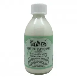 Клей для позолоты на водной основе Water-based mission, 250 мл, Divolo
