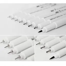 Лінер 0.8 мм чорний, Marvy Uchida 4600-S