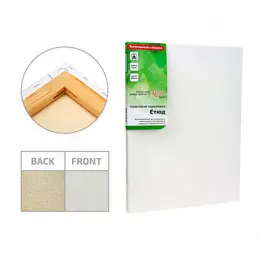 Холст на подрамнике ROSA Gallery, хлопок мелкое зерно, акриловый грунт, 60*80 см.