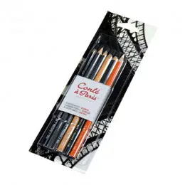 Набір пастельних олівців Conte Drawing, 6 шт
