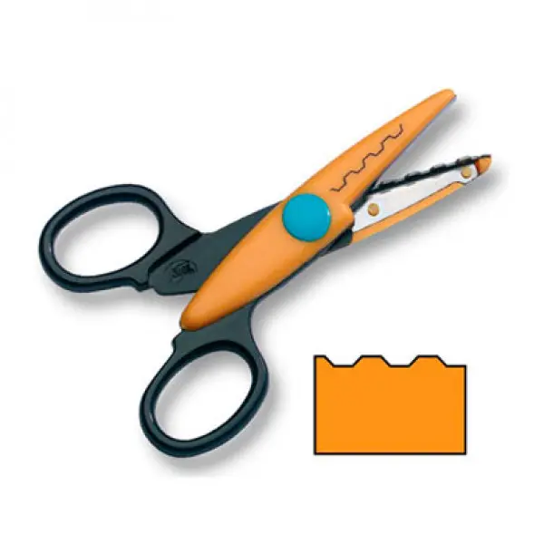 Ножиці фігурні Folia Contour scissors, Cog Wheel Cut