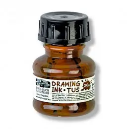 Тушь для черчения Коричневая 20 г, Koh-i-noor