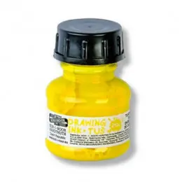 Тушь для черчения Желтая 20 г, Koh-i-noor