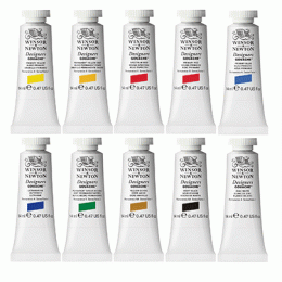 Набор гуашевых красок Winsor&Newton Designers Gouache Introductory Set, 10 цветов по 14 мл Набор гуашевых красок Winsor&Newton Designers Gouache Introductory Set, 10 цветов по 14 мл