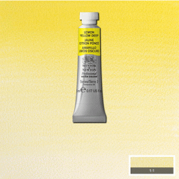 Акварельна фарба Winsor & Newton Professional Watercolour №348 Лимонний жовтий темний (Lemon yellow deep) S2, 5 мл.