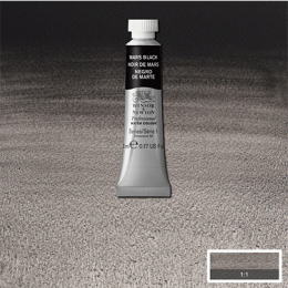 Акварельна фарба Winsor & Newton Professional Watercolour №386 Марс чорний (Mars black) S1, 5 мл.