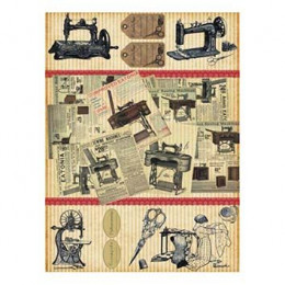 №11 Декупажна карта на рисовому папері Cadence Rice Paper Decoupage, А4