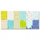 Набор бумаги для скрапбукинга Folia Design Paper, А4, 12 листов, Party