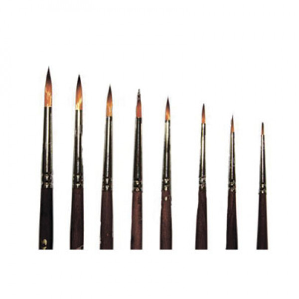 Пензель круглий 1121 Живопис Трек, №00