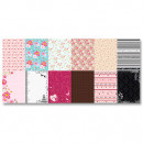 Набор бумаги для скрапбукинга Folia Design Paper, А4, 12 листов, Sweet