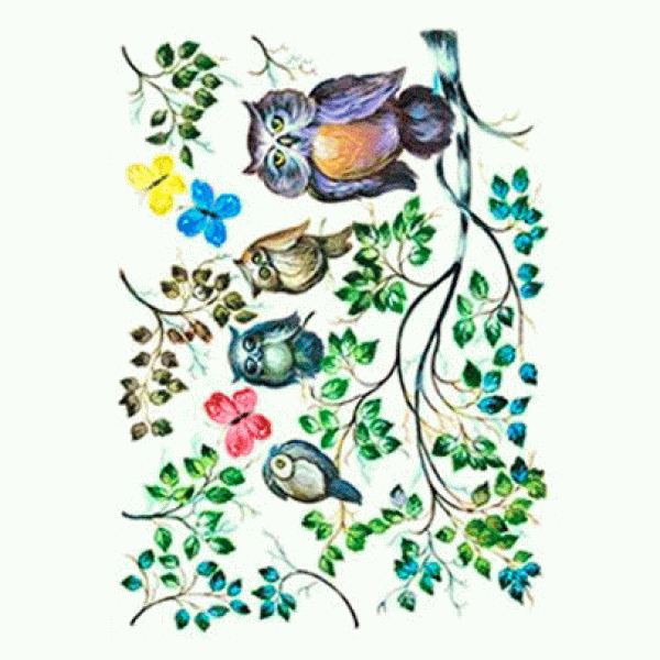 №118 Декупажна карта на рисовому папері Cadence Rice Paper Decoupage, А4