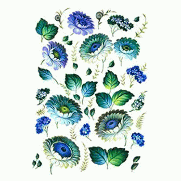 №123 декупажних карта на рисовому папері Cadence Rice Paper Decoupage, А4