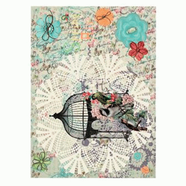 №135 Декупажна карта на рисовому папері Cadence Rice Paper Decoupage, А4