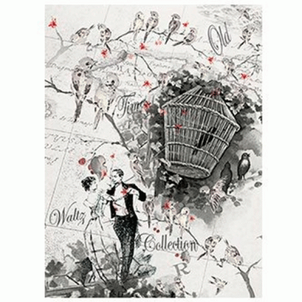 №137 Декупажная карта на рисовой бумаге Cadence Rice Paper Decoupage, А3