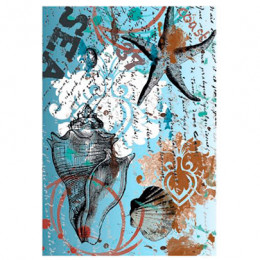 №140 Декупажна карта на рисовому папері Cadence Rice Paper Decoupage, А4