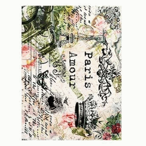 №158 Декупажная карта на рисовой бумаге Cadence Rice Paper Decoupage, А3