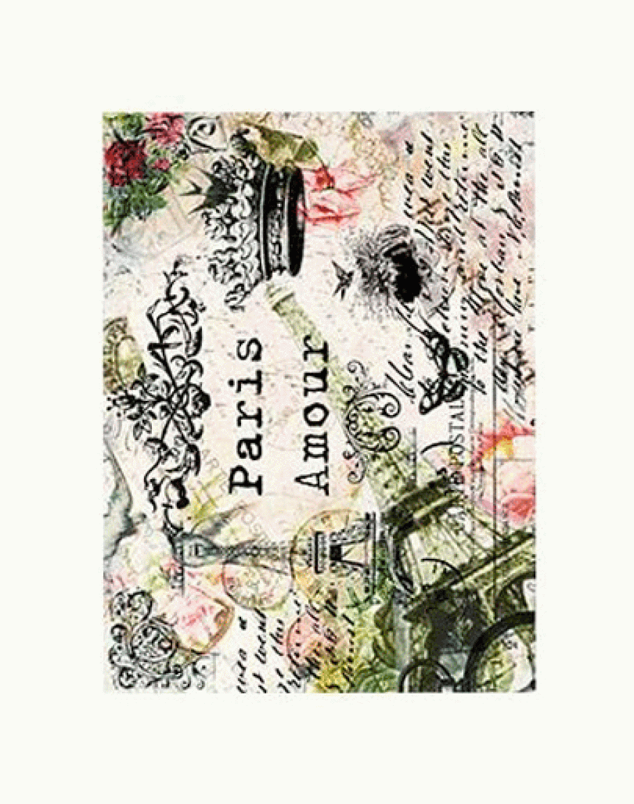 №158 декупажних карта на рисовому папері Cadence Rice Paper Decoupage, А4