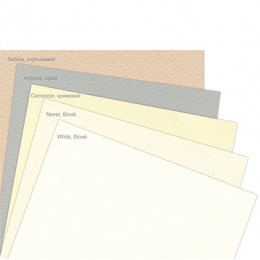 Папір акварельний Fabriano Rusticus, середнє зерно, 200 г/м2, В2 (50*70 см), (Sabbia) коричневий