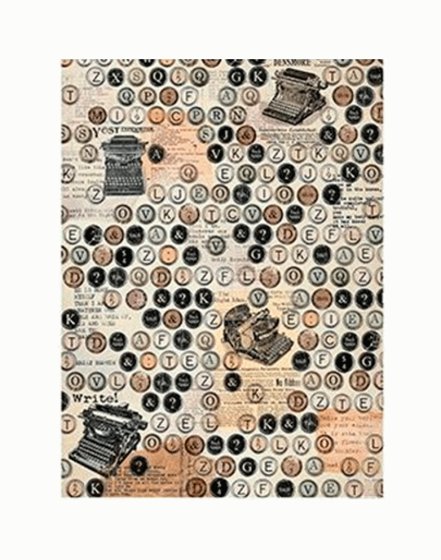 №186 декупажних карта на рисовому папері Cadence Rice Paper Decoupage, А4