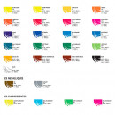 Гуашь флуоресцентная Redmix Color&Co, 500 мл/ - Серебро (флуо)